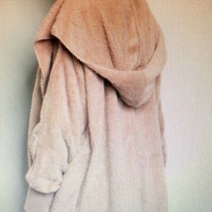 Jacket Sherpa hooded 2 pockets